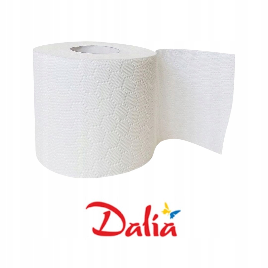 Papier toaletowy Dalia biały 8 rolek x 7 opakowań Kod producenta 798902
