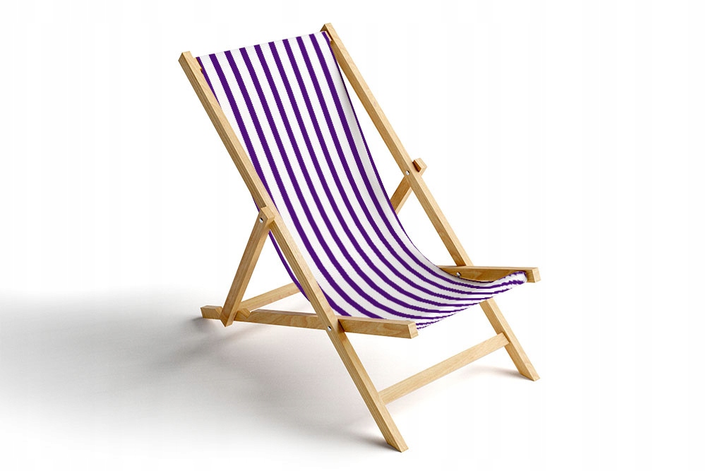 Dřevěné Lehátko jako dárek Modré Pruhy