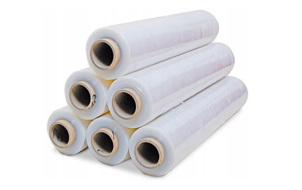 6x FOLIA STRETCH STRECZ TRANSPARENT MOCNA XL 50cm