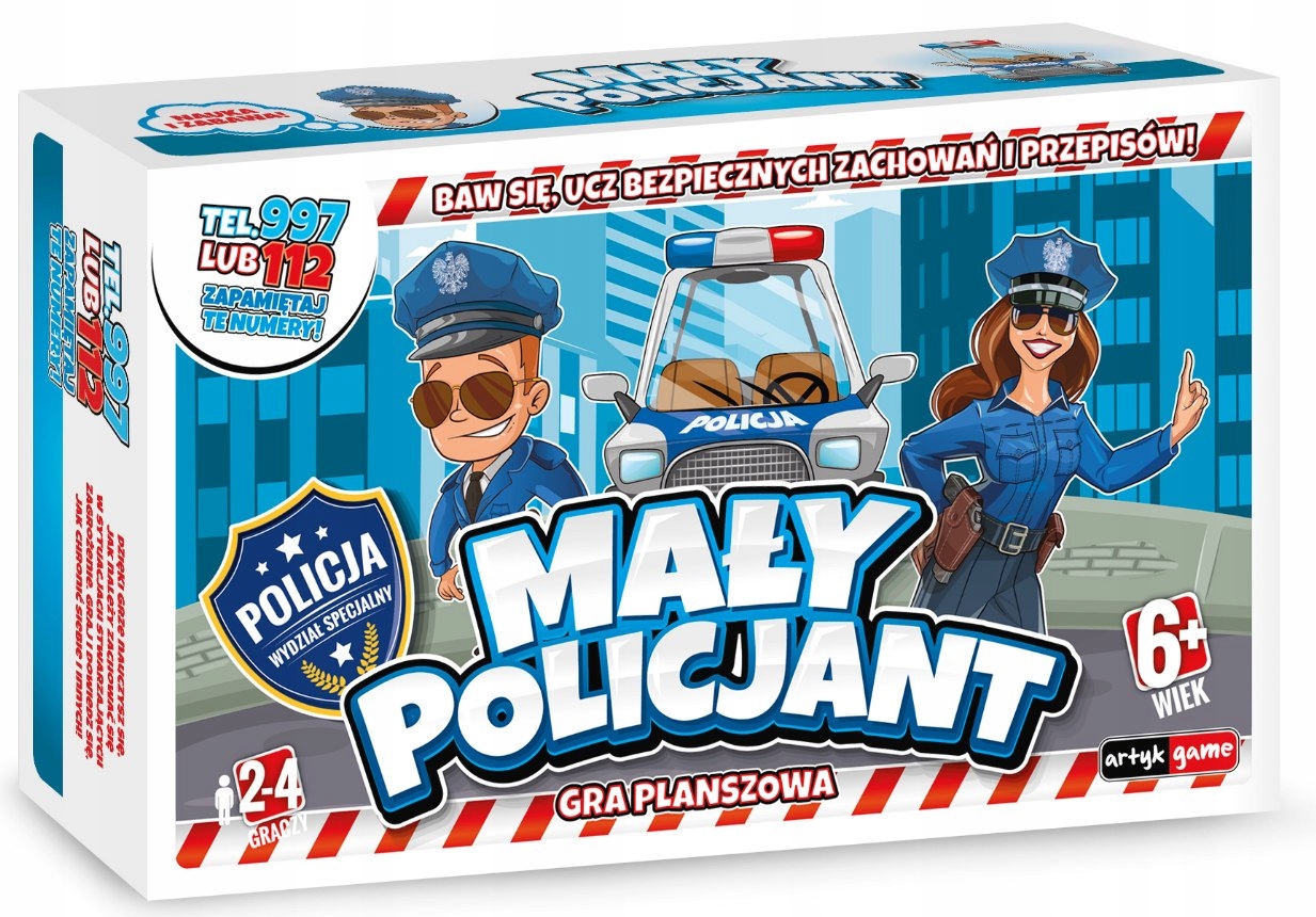 Gra planszowa Mały Policjant Artyk