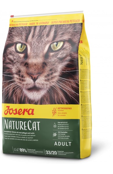 Levně Josera NatureCat suché krmivo pro kočky 2 kg