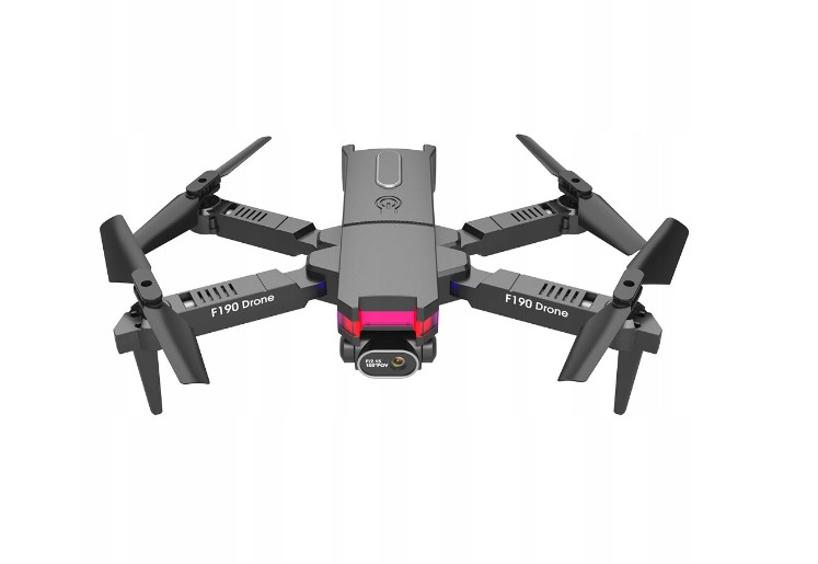 Dron Aig F190, dosah 250 m, baterie 1800 mAh, mini pro