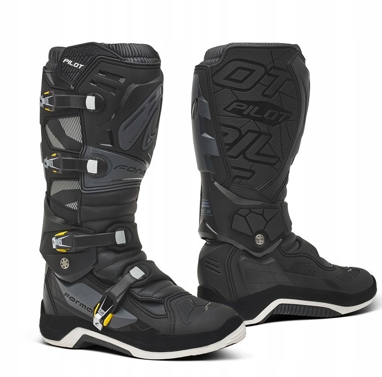 Topánky cros štvorkolka atv Forma Pilot Black/anthracite 47 pohodlné štvorkolka cross adv