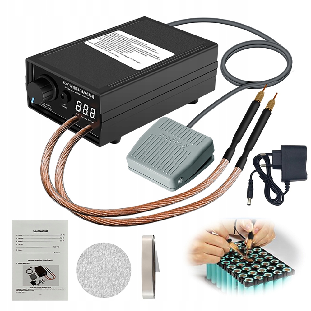 Bodová Svařovací Stroj 8000W 0-1200A S Nožním Pedálem