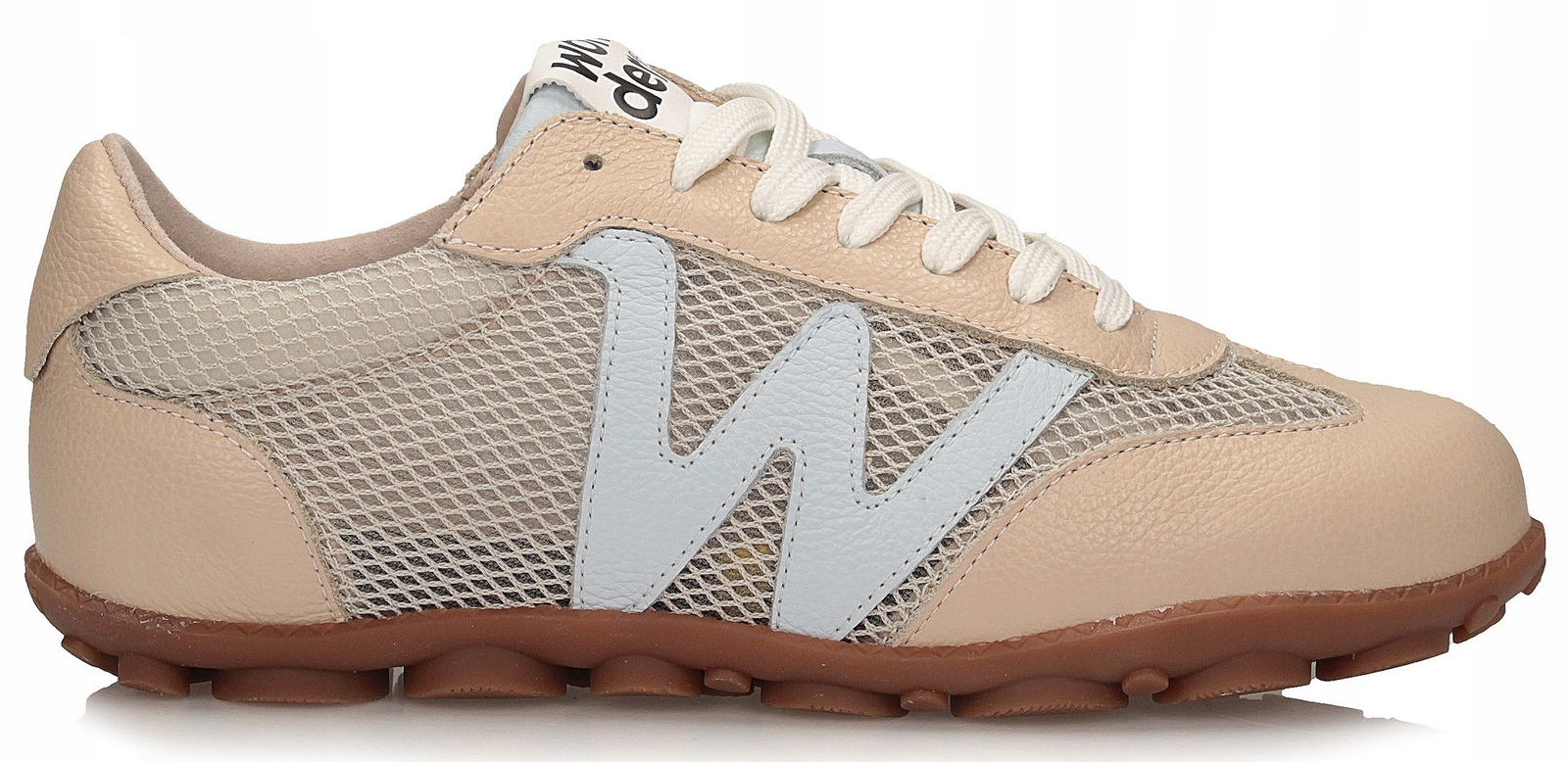 Dámské Tenisky Sportovní Retro Kožené Síťované Boty Wonders 40