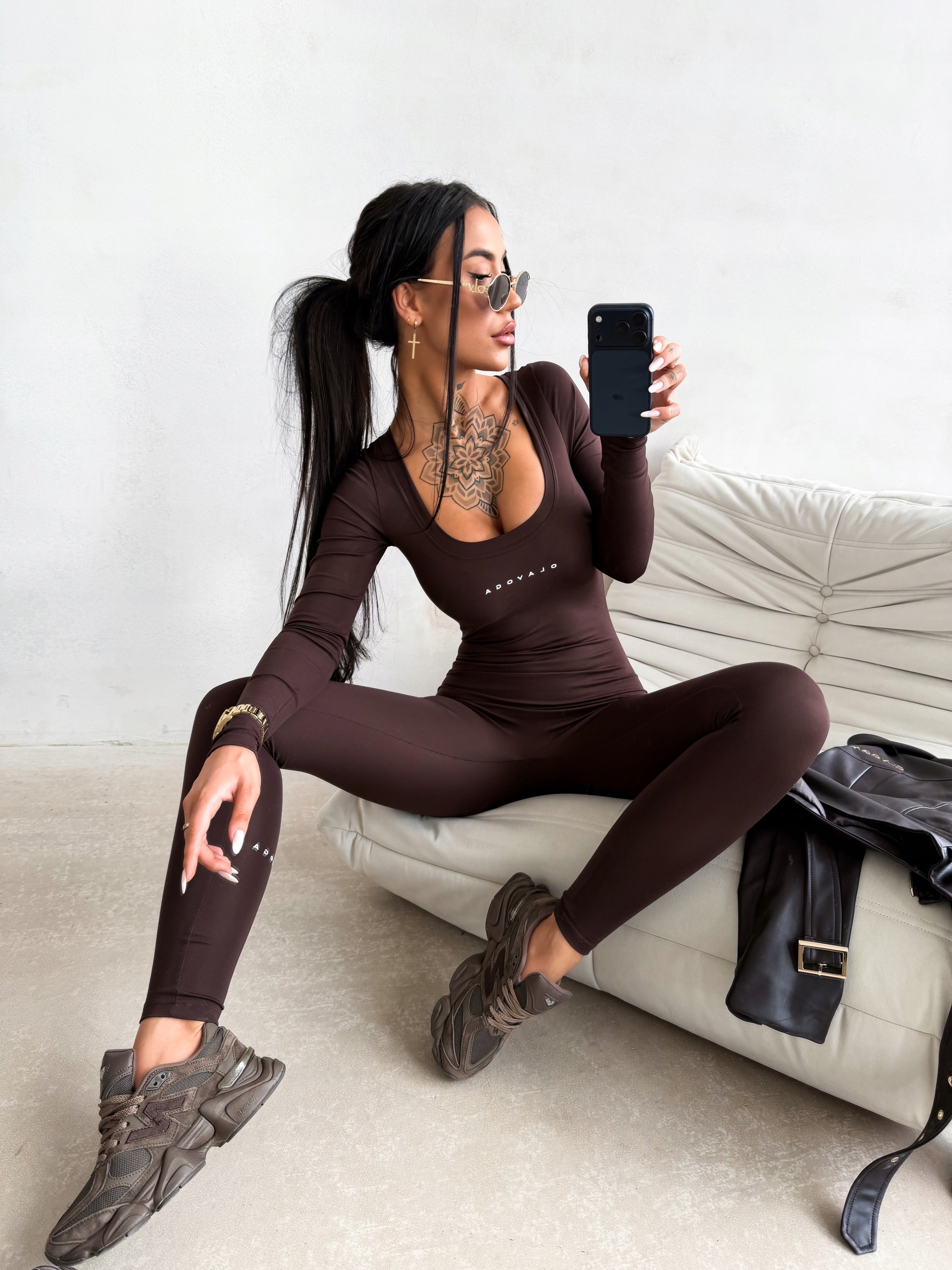 Dámská Kombinéza Icona Olavoga Čokoládová