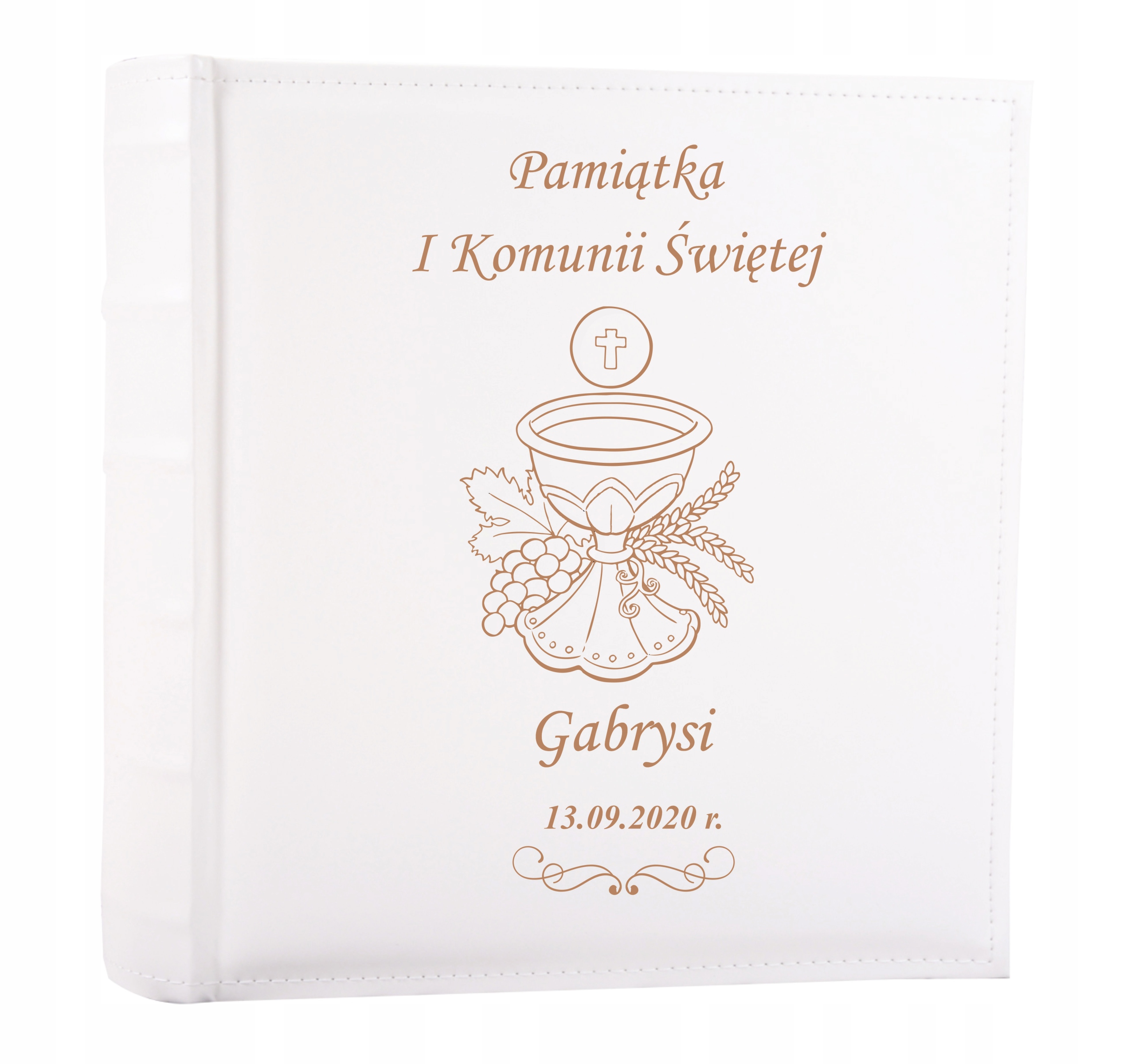 Komunijny album na zdjęcia I Komunia TWÓJ GRAWER