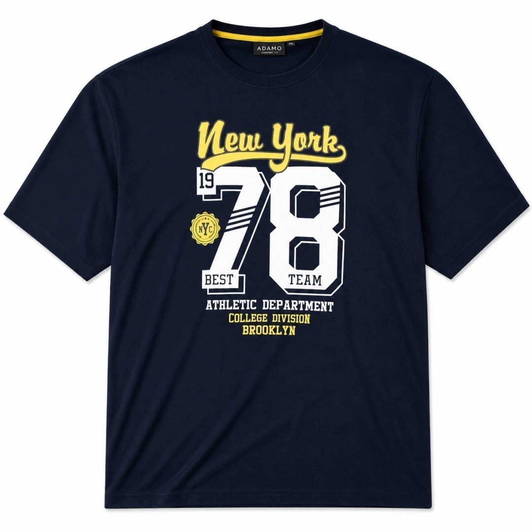 Cf Velké Tričko Adamo Tmavě modré vel 8XL, obvod 190 cm