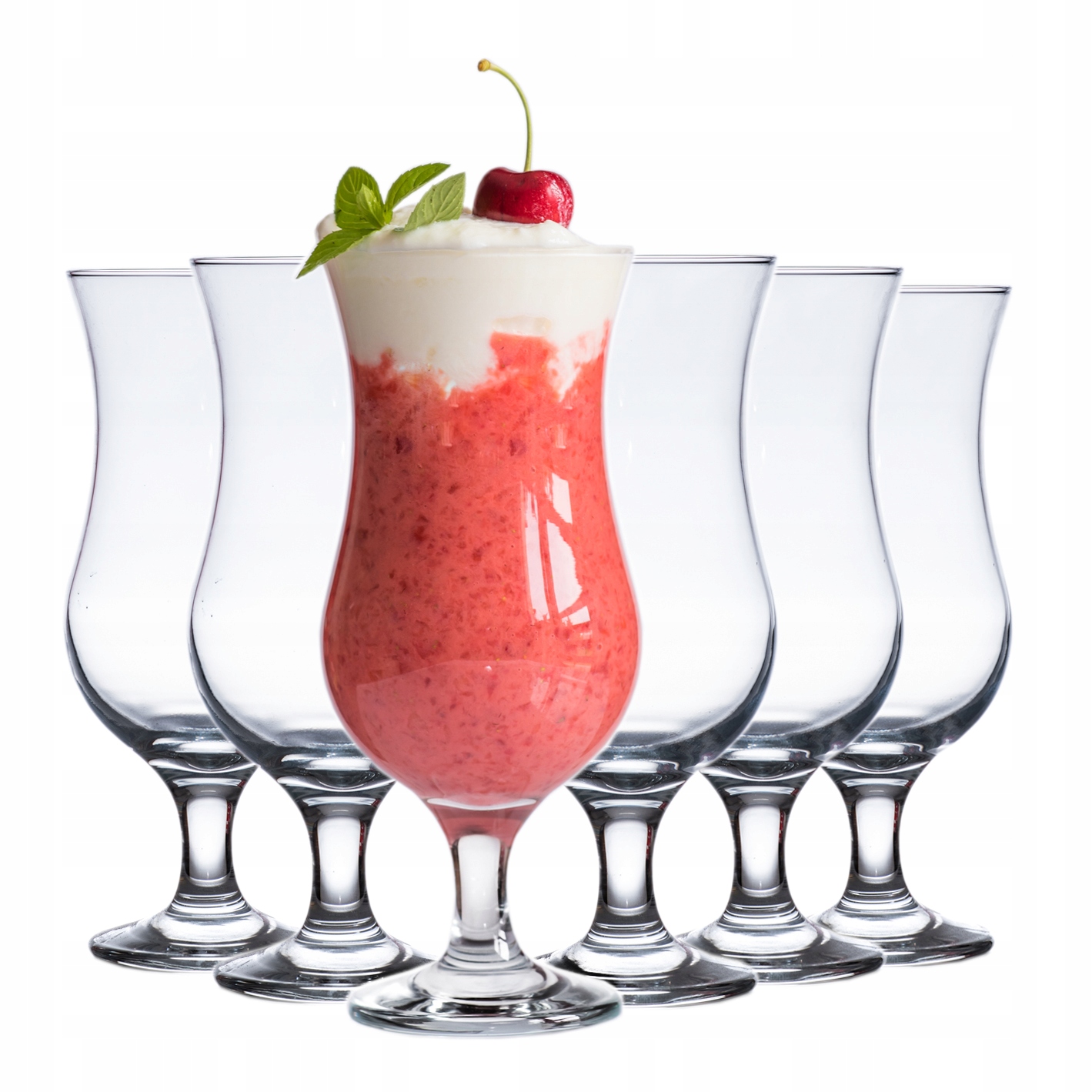 

Szklanki na nóżce pokale koktajlowe kieliszki 420