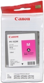 Canon Ink PFI-102 Magenta iPF-500, 600, 700