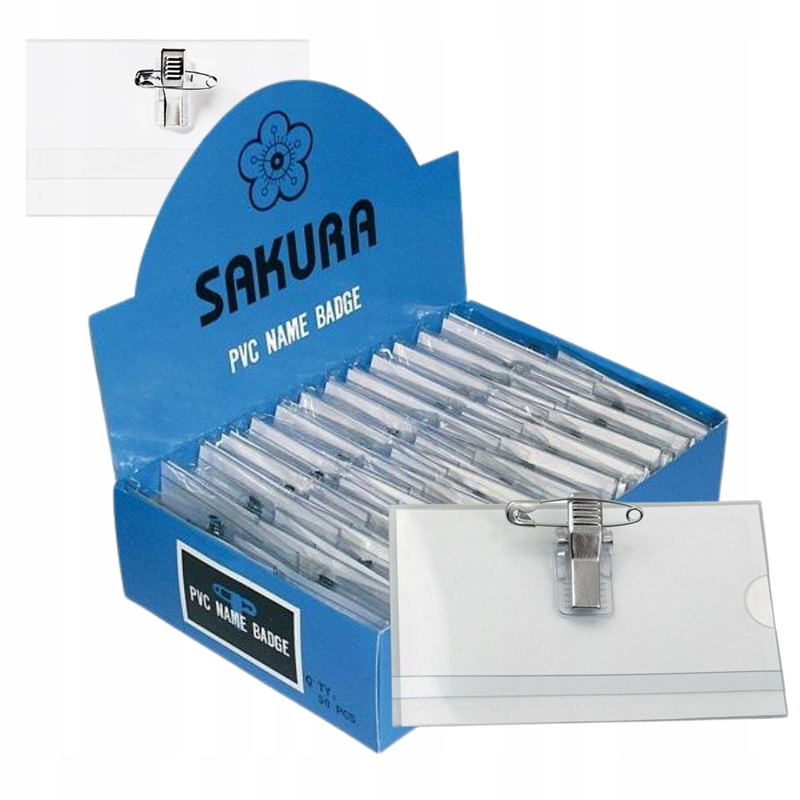 Identyfikator ARGO Identyfikatory CT-123 op.50 Sztuk Praktyczne Trwałe