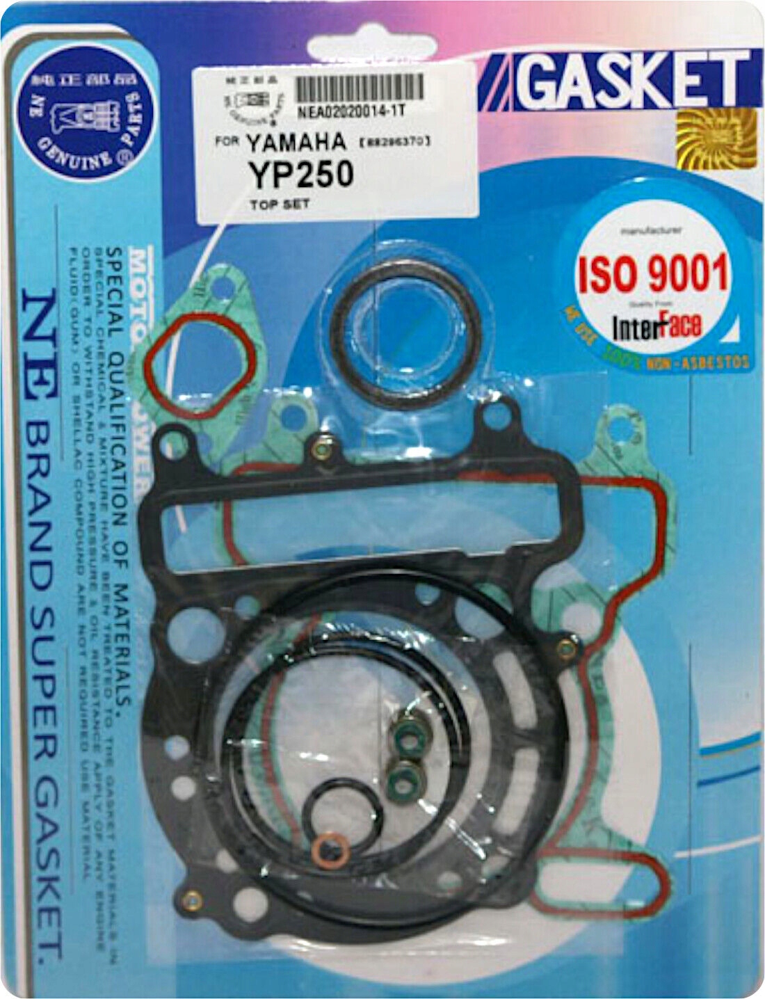 KOMPLET USZCZELEK TOP END YAMAHA YP 250 Majesty Producent ItalyRacing