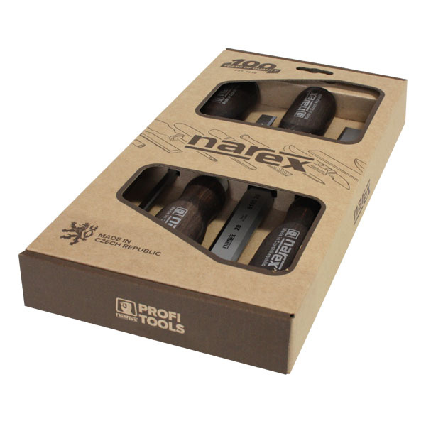Sada truhlářských dlát Wood Line Profi v kartonu Narex 863020 6-12-20-26