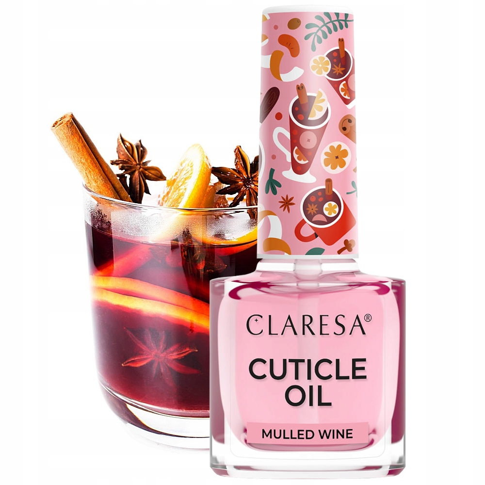 CLARESA OLIWKA DO SKÓREK MULLED WINE ZAPACH GRZANEGO WINA 5 ml