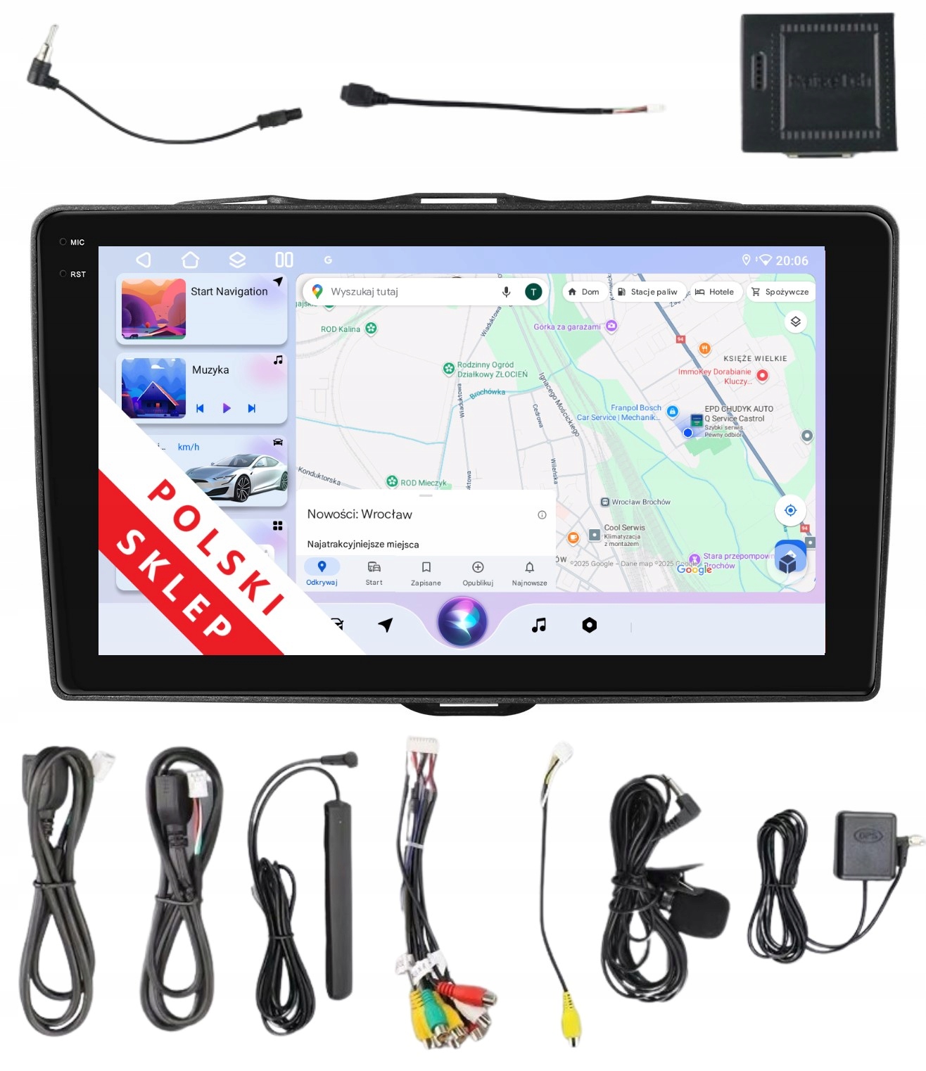 Rádio 2DIN Android Alfa Romeo Giulietta Nuova 6/128 Gb Dsp Carplay Lte