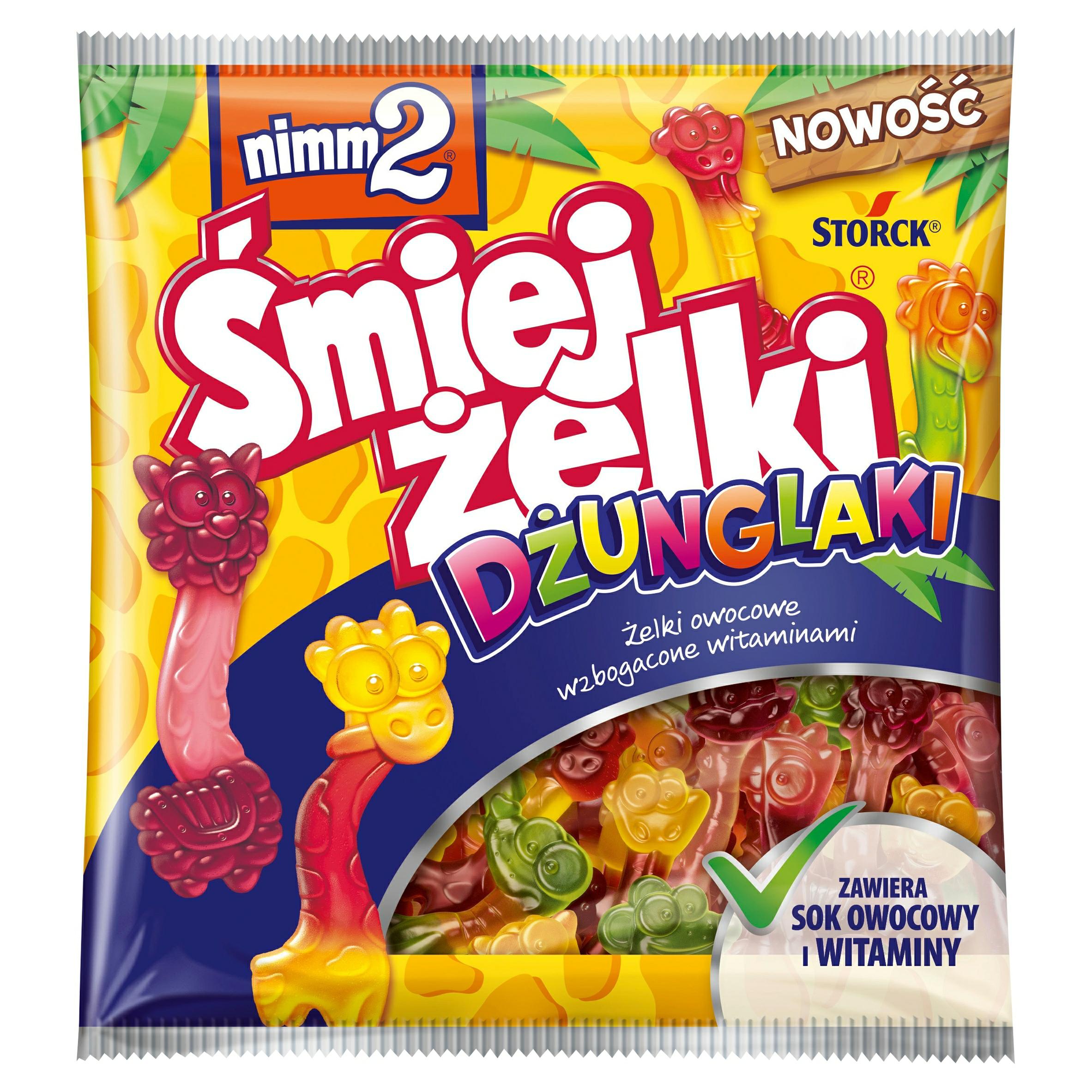 24 Sztuki Storck Śmiejżelki Dżunglaki 90G