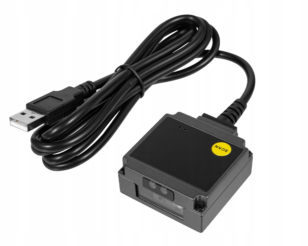 KOMPAKTOWY SKANER KODÓW KRESKOWYCH PRZEWODOY USB VIRTUAL COM AUTOMATYCZNY Typ skanera 1D