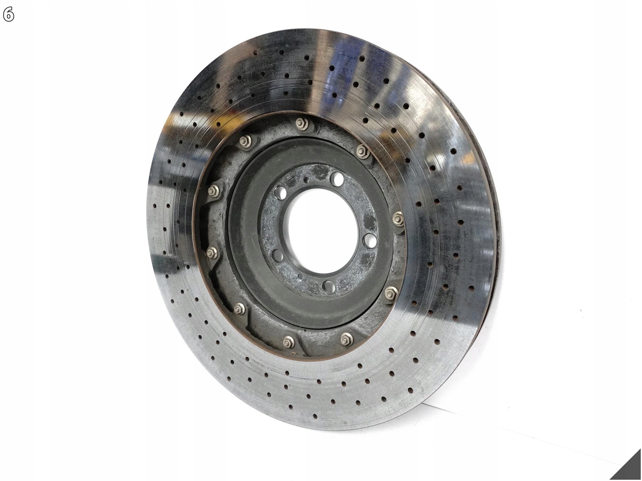 PORSCHE 991 992 TURBO C2 C2S C4 C4S PCCB disc CERAMICZNA left front