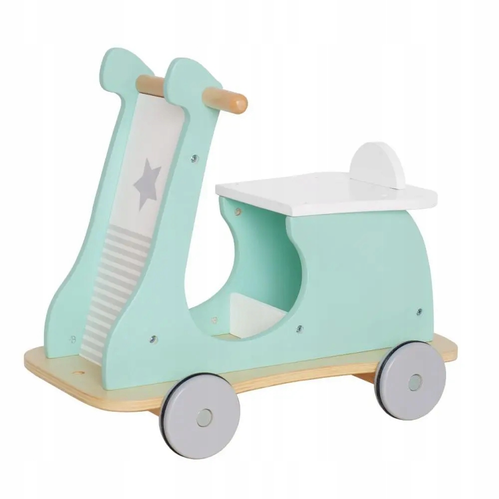 Drewniany jeździk mini skuter Jabadabado