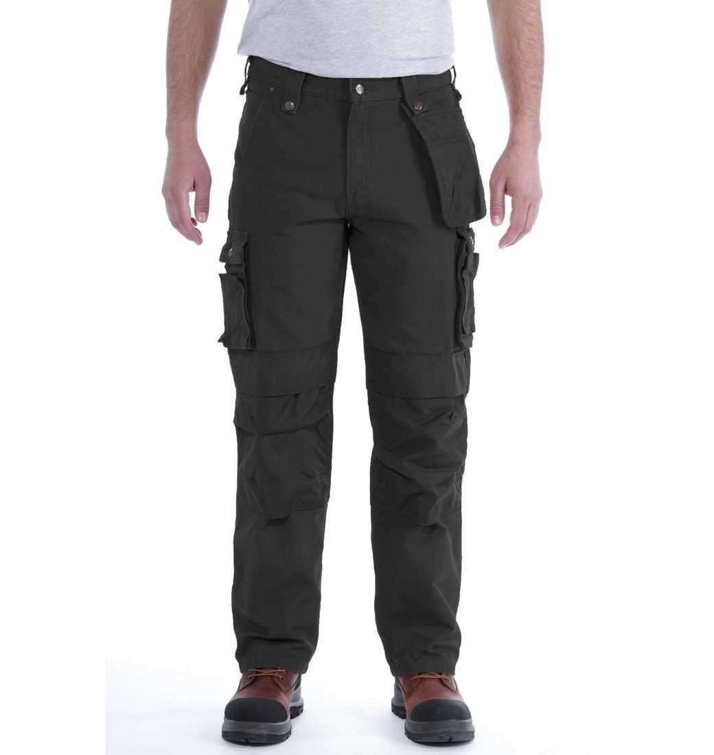 Kalhoty Carhartt Multi Pocket Washed Duck Black
