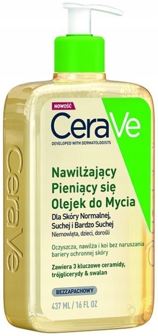 

CeraVe Nawilżający pieniący olejek do mycia 473ml