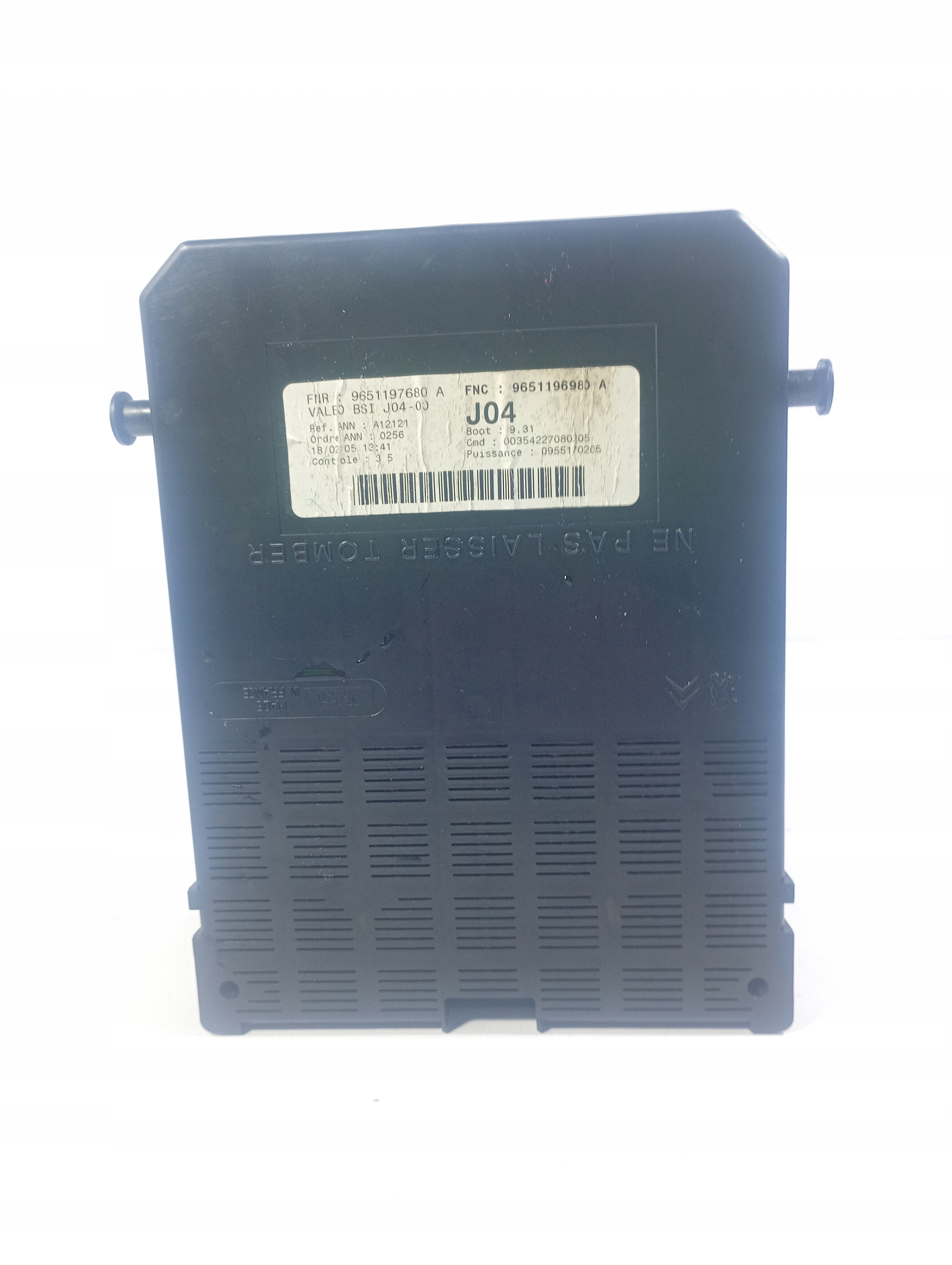 Peugeot 307 01-11 Module Module fusibles OE 9651196980A