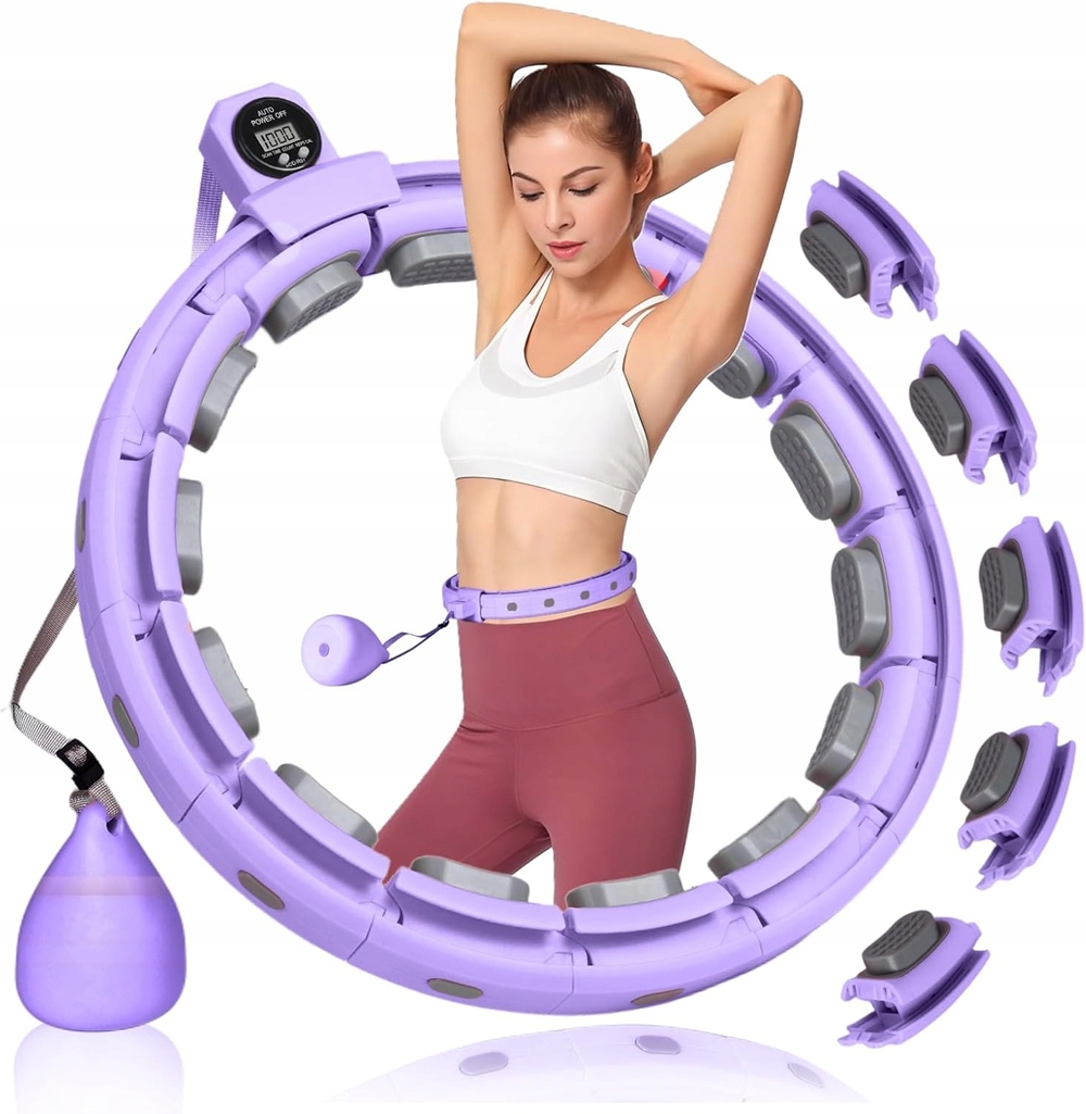 Hula Hoop S Hubnoucí Zátěží S Masážními Výstupky A Počítadlem