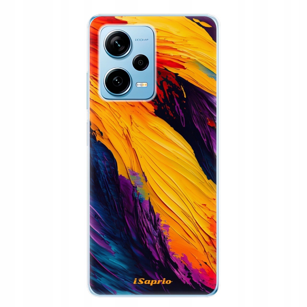 Silikonowe etui iSaprio Orange Paint do Xiaomi Redmi Note 12 Pro 5G