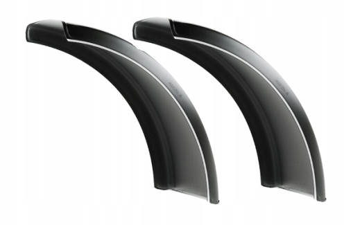 2x BŁOTNIK NADKOLE PARLOK 500x650mm ĆWIARTKA TIR