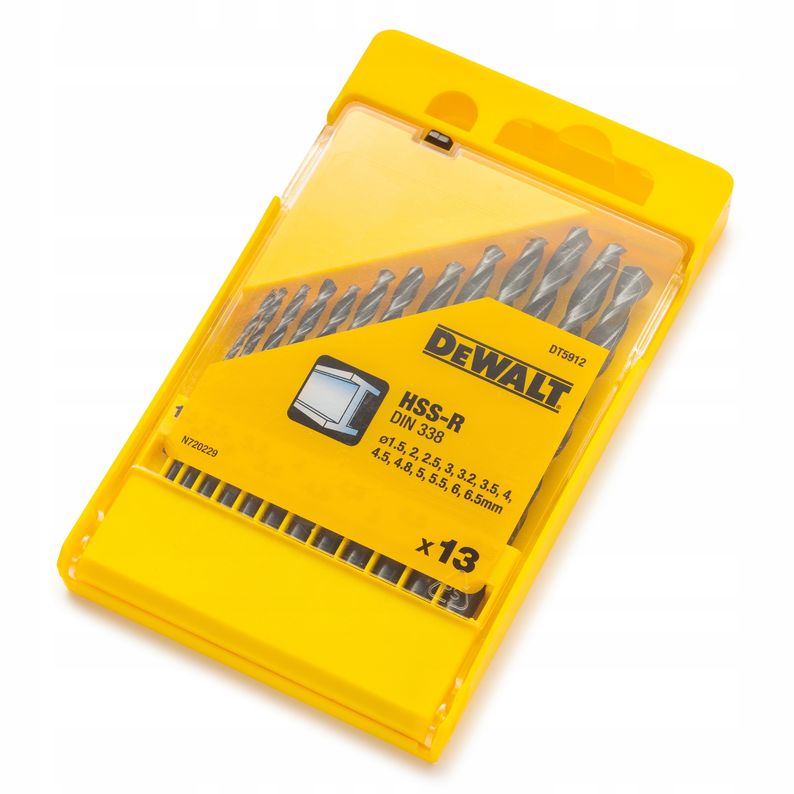 

Zestaw wierteł do metalu 13cz Hss-r DeWalt DT5912
