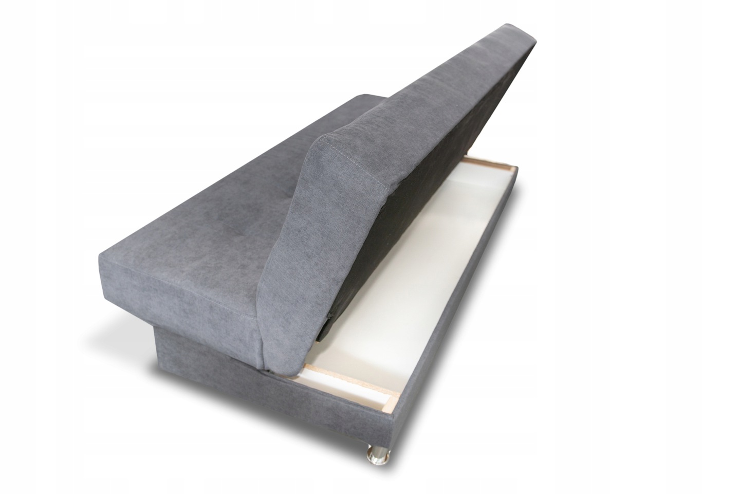 WERSALKA EDI żółta kanapa ROZKŁADANA sprężyny Długość mebla 85 cm