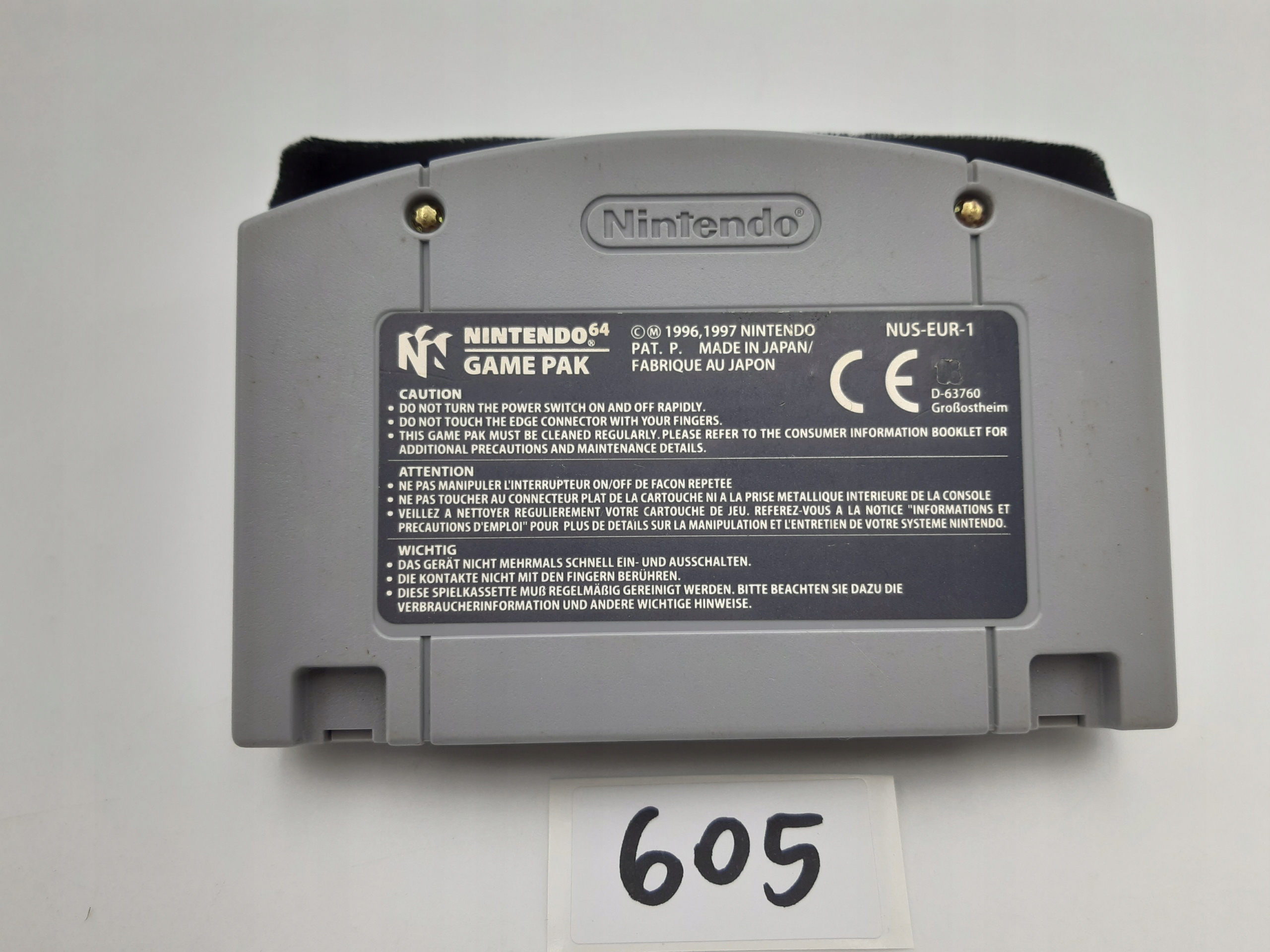 NINTENDO 64 FORSAKEN Platforma Nintendo 64