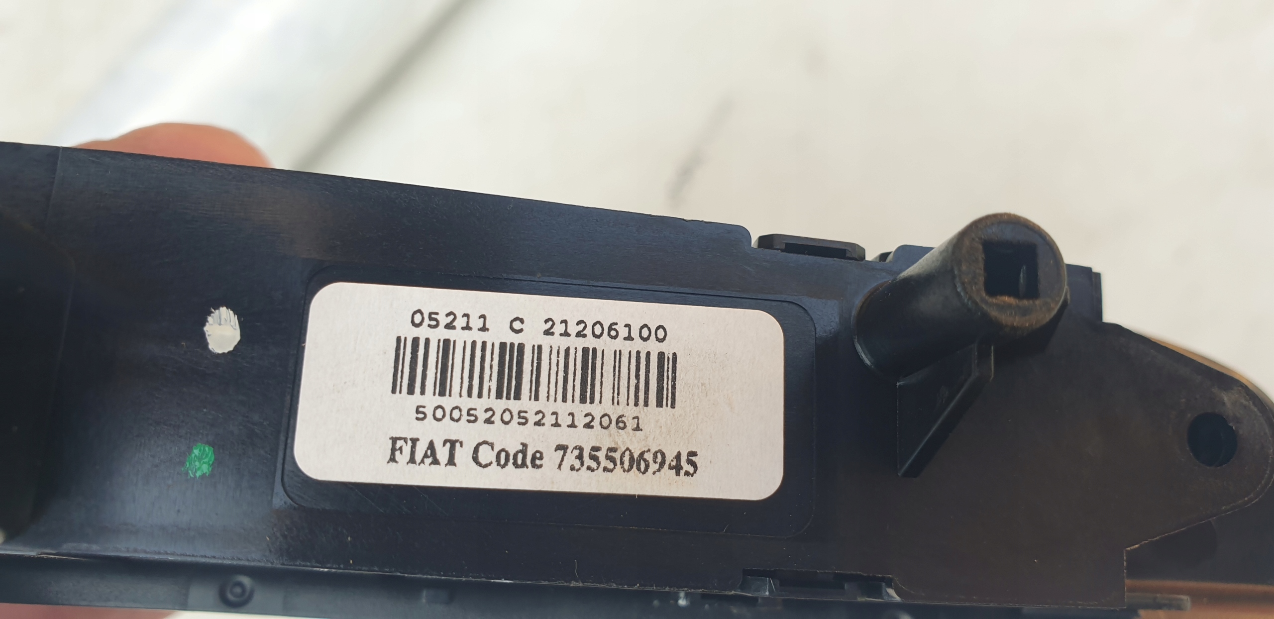 PANEL Comandi FIAT PUNTO EVO 2009- 735506945