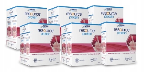 Nestle Resource Protein owoce leśne 24 x 200 ml