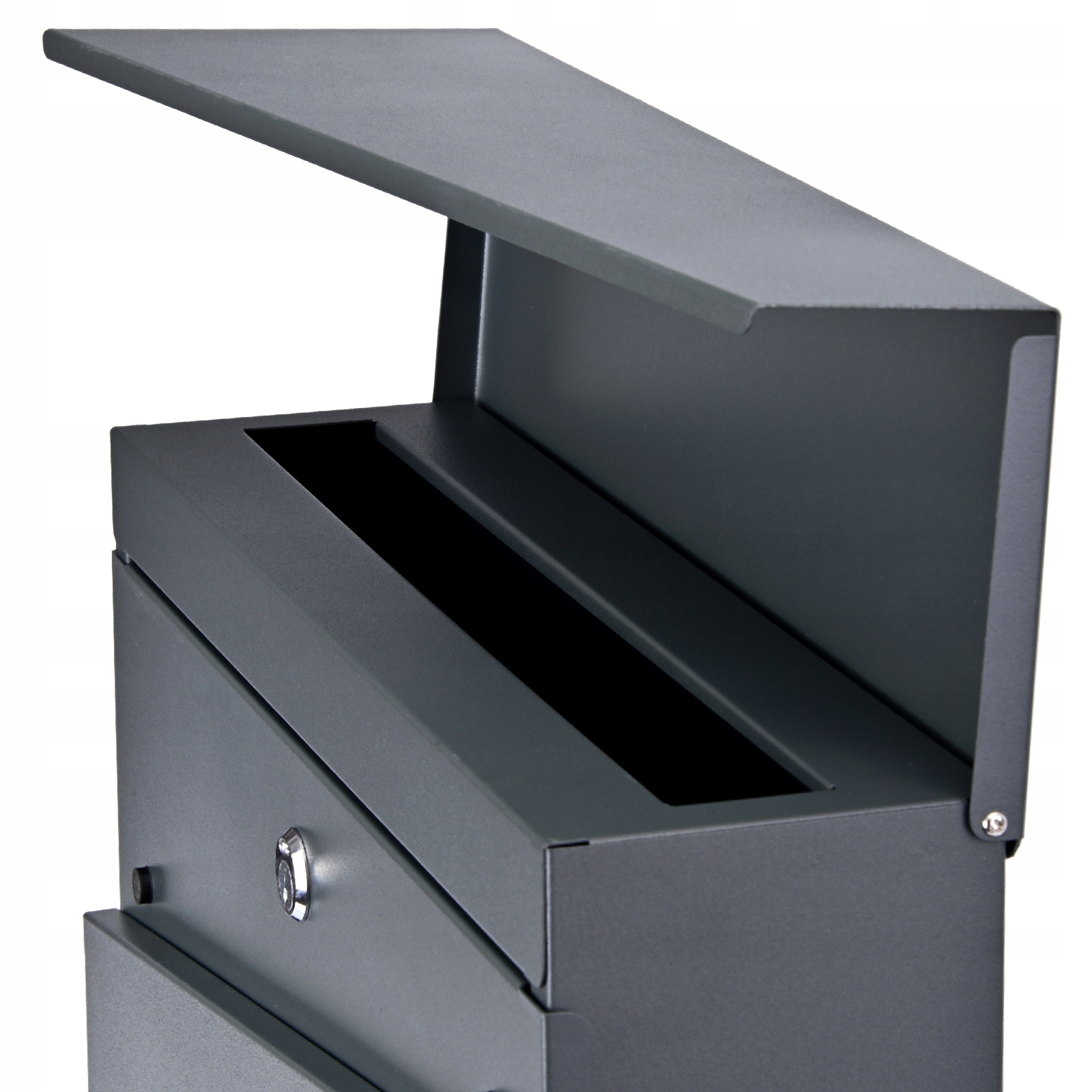 CUTIE DE SCRISOARE PENTRU ZIARE DE GARD ZIAR DE SCRISOARE ANTRACIT MARE Tip de cutie: cutie de trimitere cu cutie de ziar
