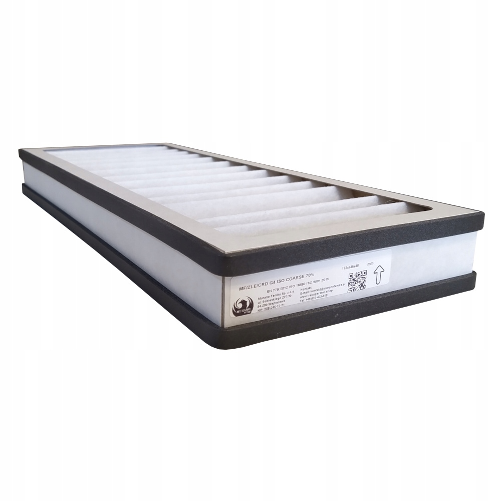 

Defro Air V pionowa G4 Coarse 70% 173x445x48 mm