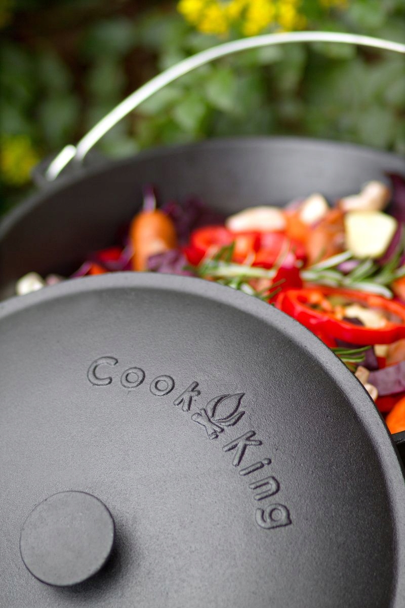 ŻELIWNY KOCIOŁEK 8L WĘGIERSKI, GARNEK NA OGNISKO - WIELKA WYPRZEDAŻ Pojemność 8 l