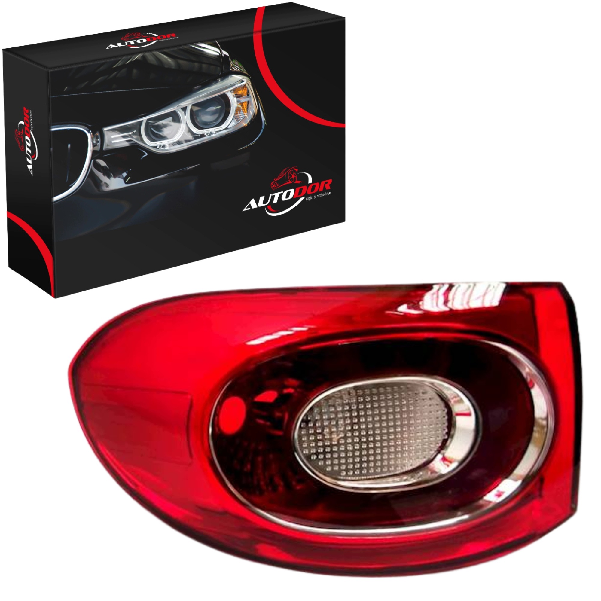Volkswagen Tiguan 2007-2011, Levá Vnější Zadní Lampa, Nová, 5N0 945 095 H