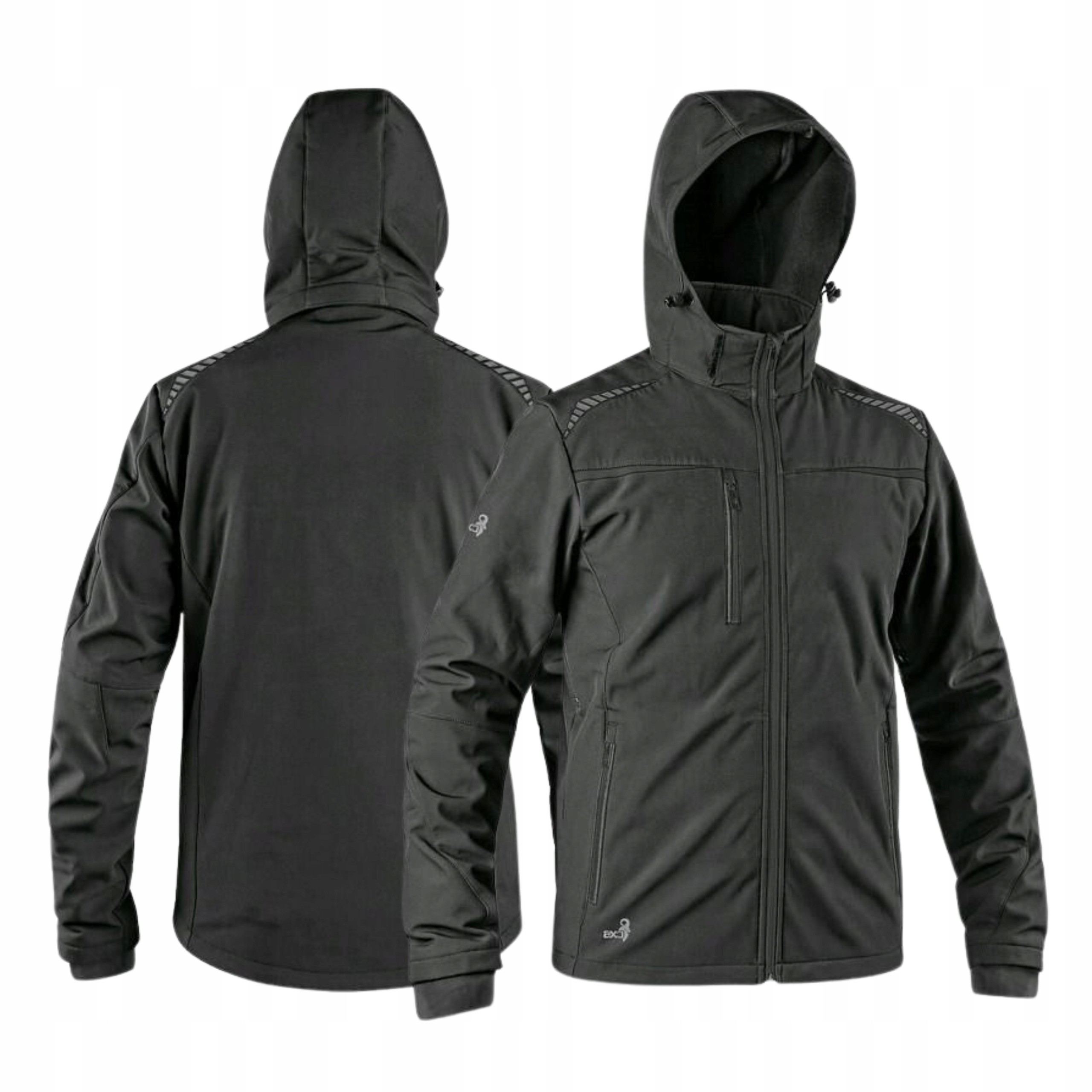 Pánská softshellová bunda proti dešti Větrovka Prodyšná Bozp S