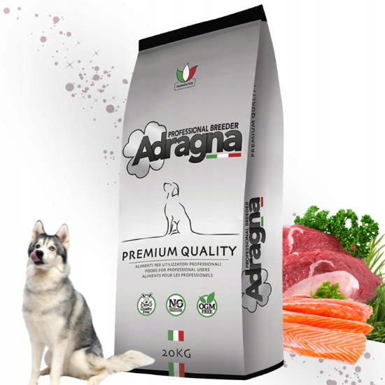 Adragna Breeder Daily z jagnięciną dla psów dorosłych 20kg