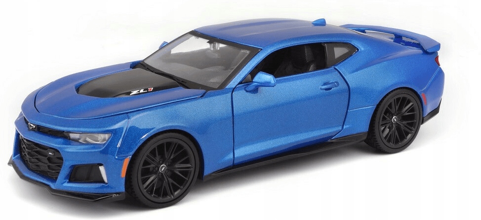 Model kompozitní Chevrolet Camaro ZL1 2017 modrý 1/24 Maisto 10131512B