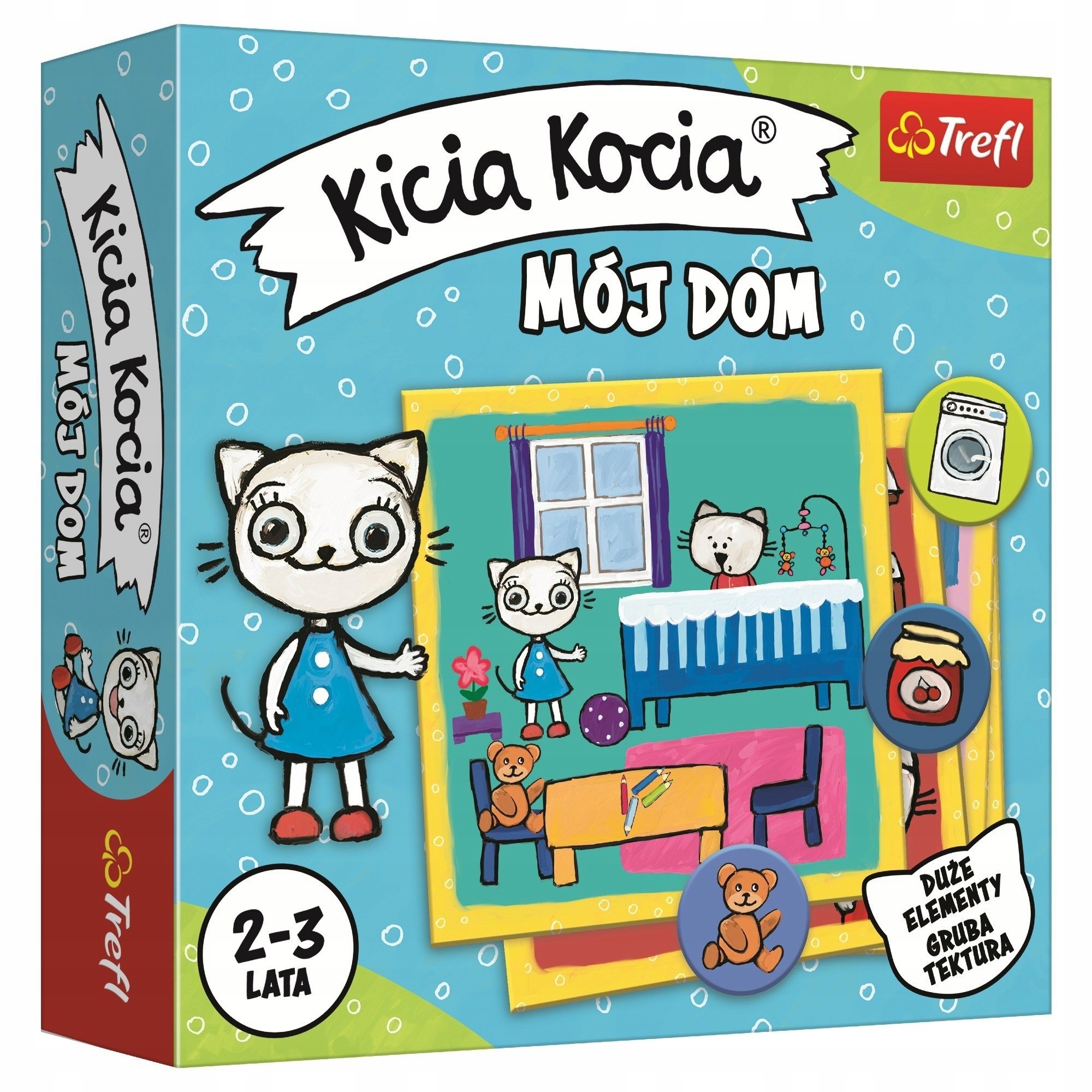 

Gra Kicia Kocia Mój Dom Loteryjka Edukacyjna Trefl