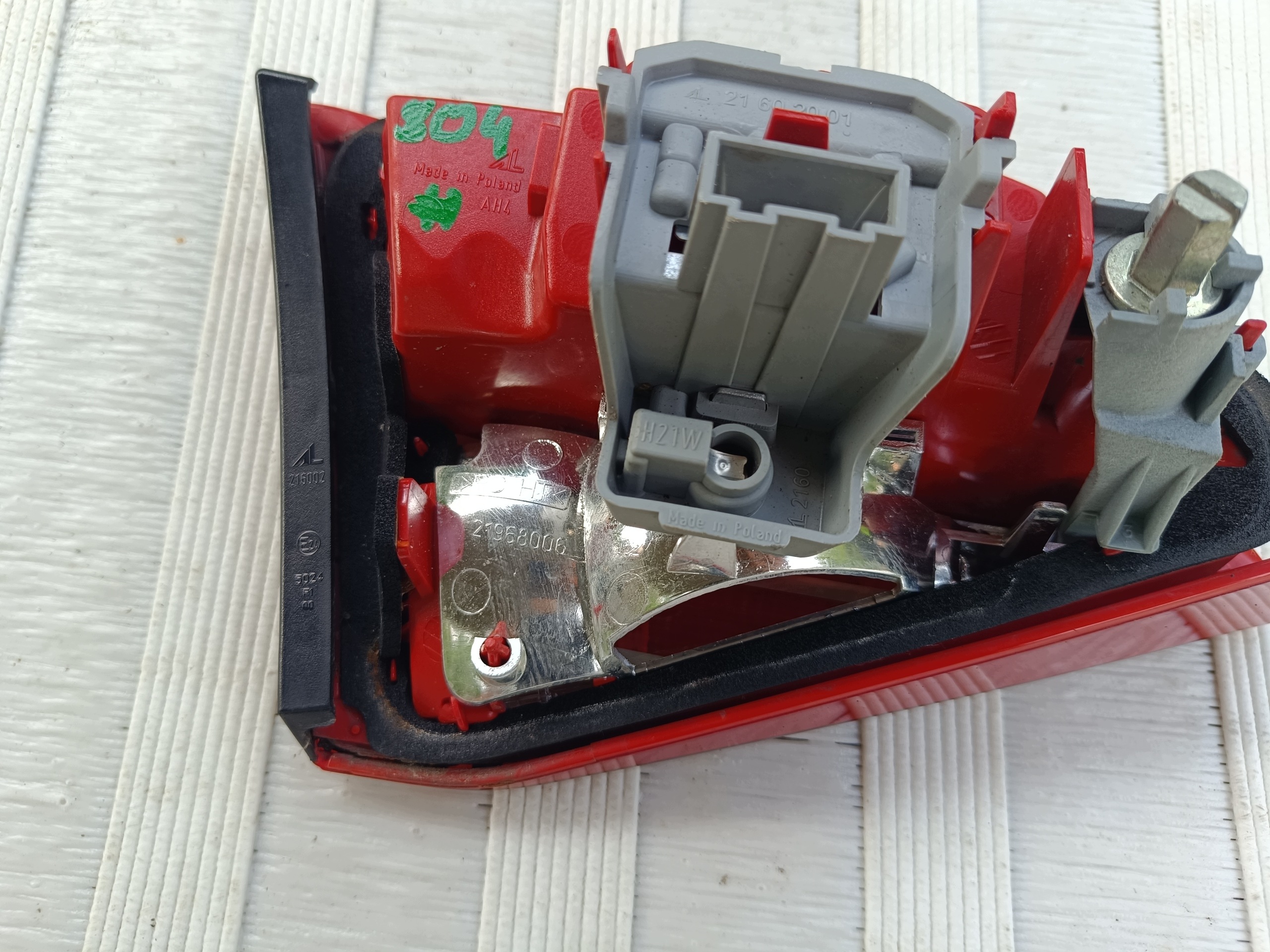 AUDI A4 B8 AVANT LAMPADA POSTERIORE INSERT 21602001 OE image 6