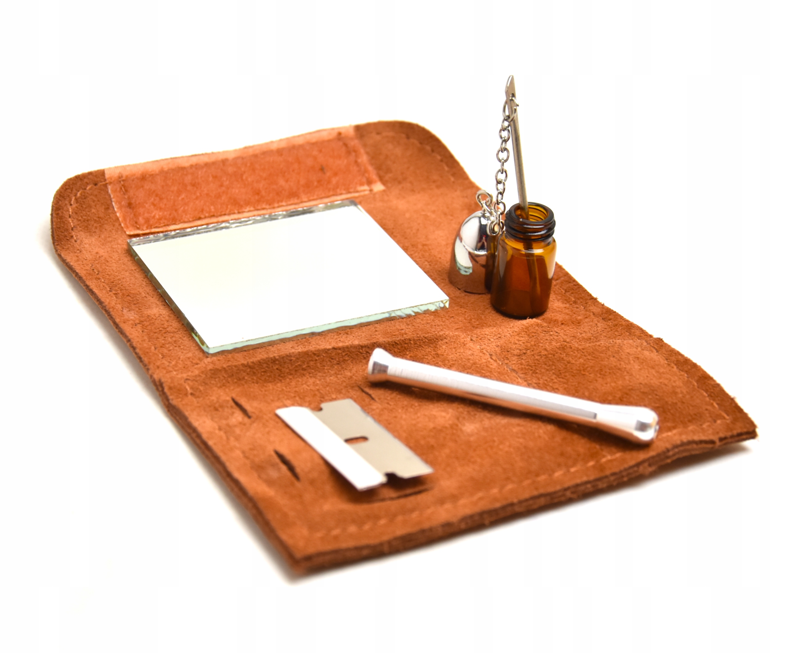 ZESTAW DO WCIĄGANIA TABAKI PROSZKU LUFKA LUSTERKO - porównaj ceny ...