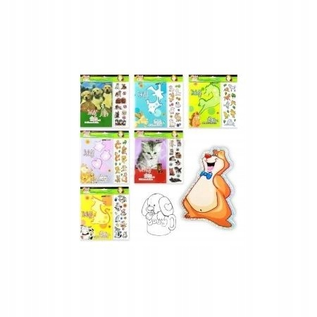 Album na naklejki Mix Gatunek Książki z dodatkami