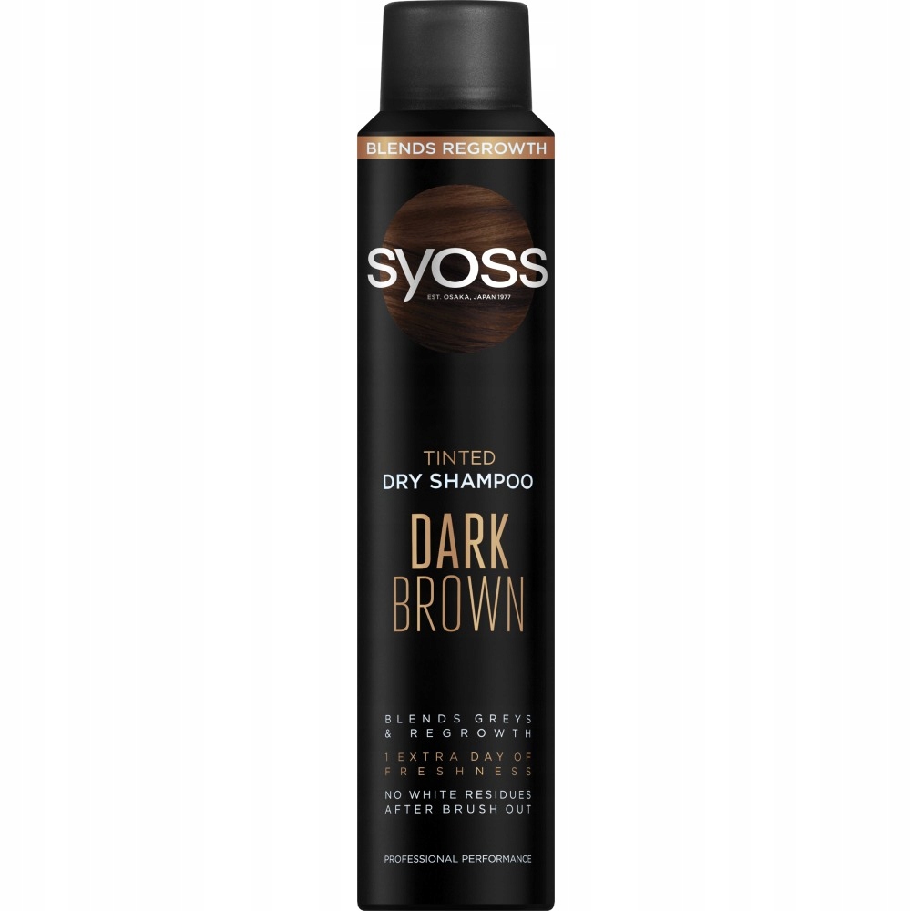 

Syoss Suchy szampon do włosów ciemnych, 200ml