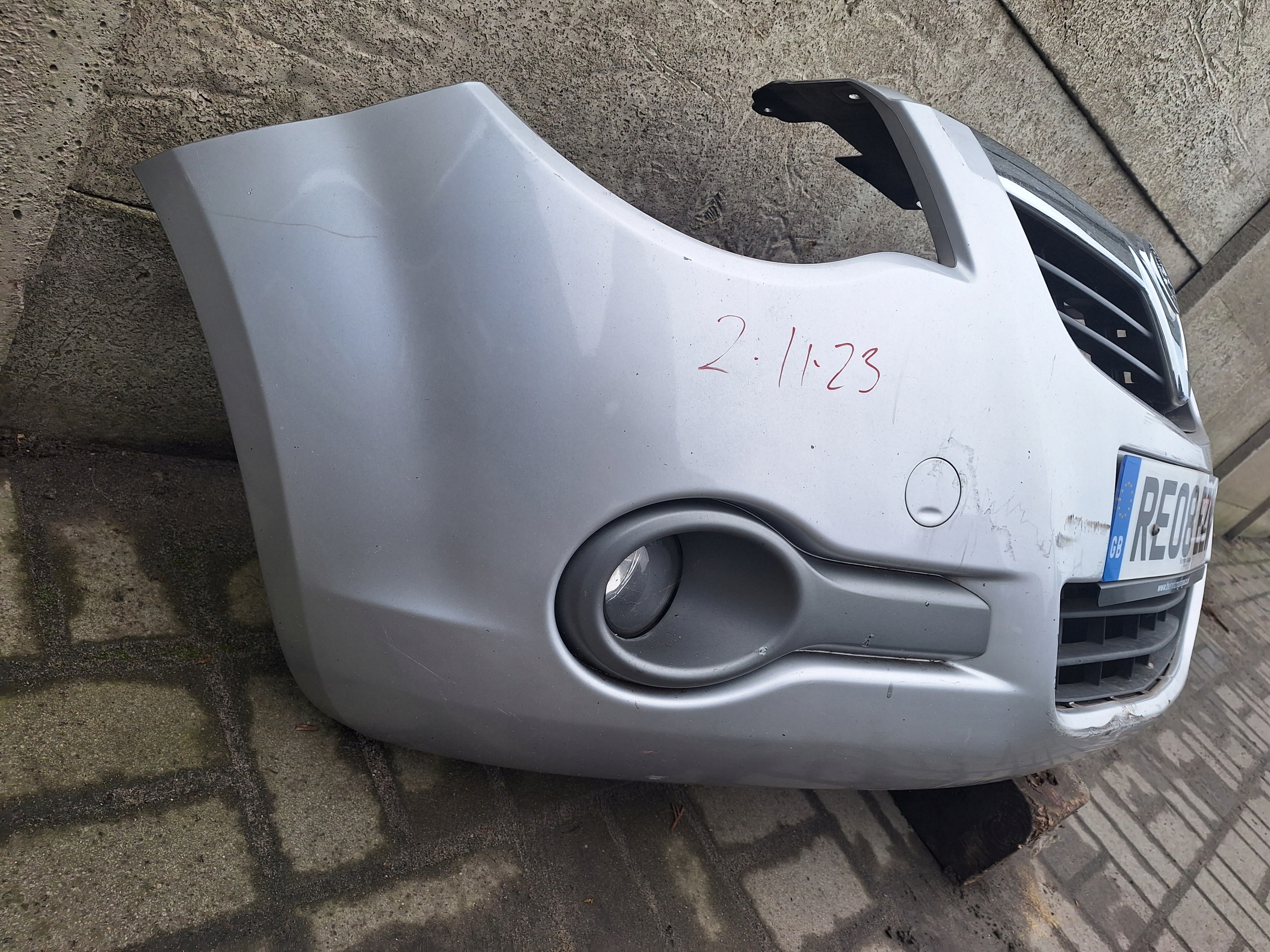 OPEL AGILA B 08-14 bumper