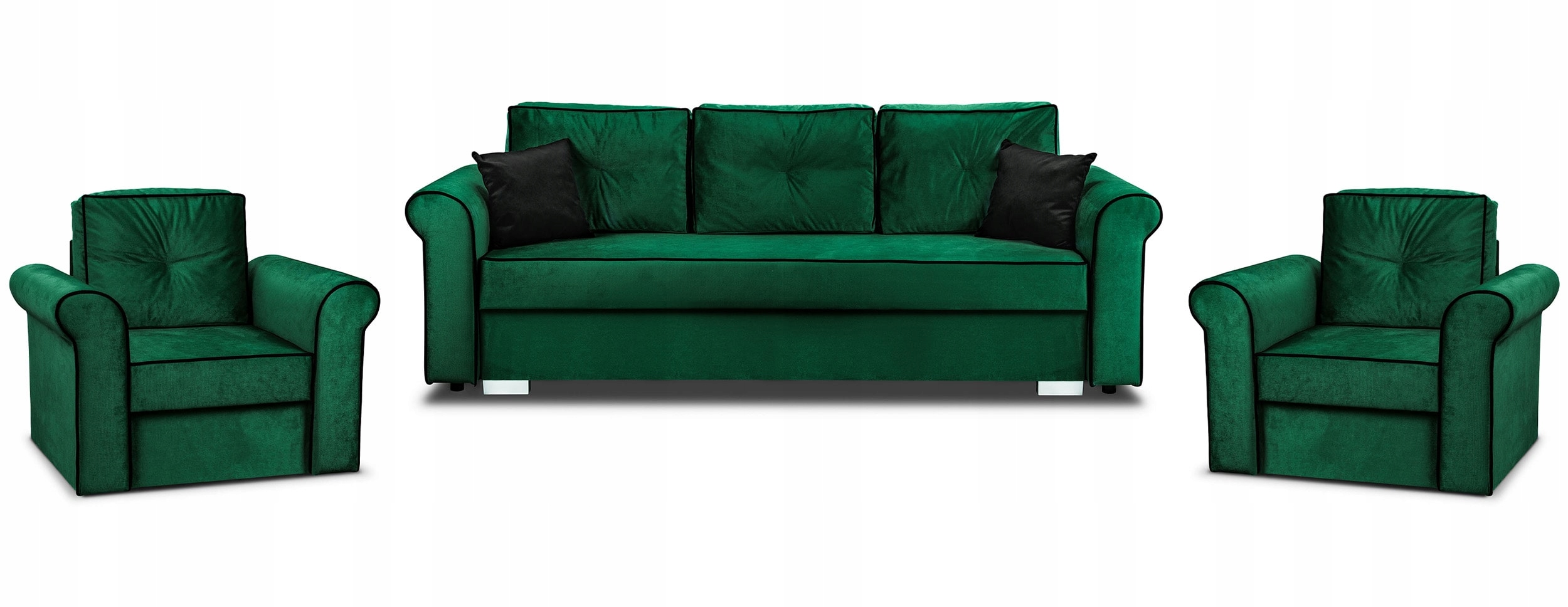 ZESTAW WYPOCZYNKOWY DO SALONU SOFA I FOTELE MERIDA