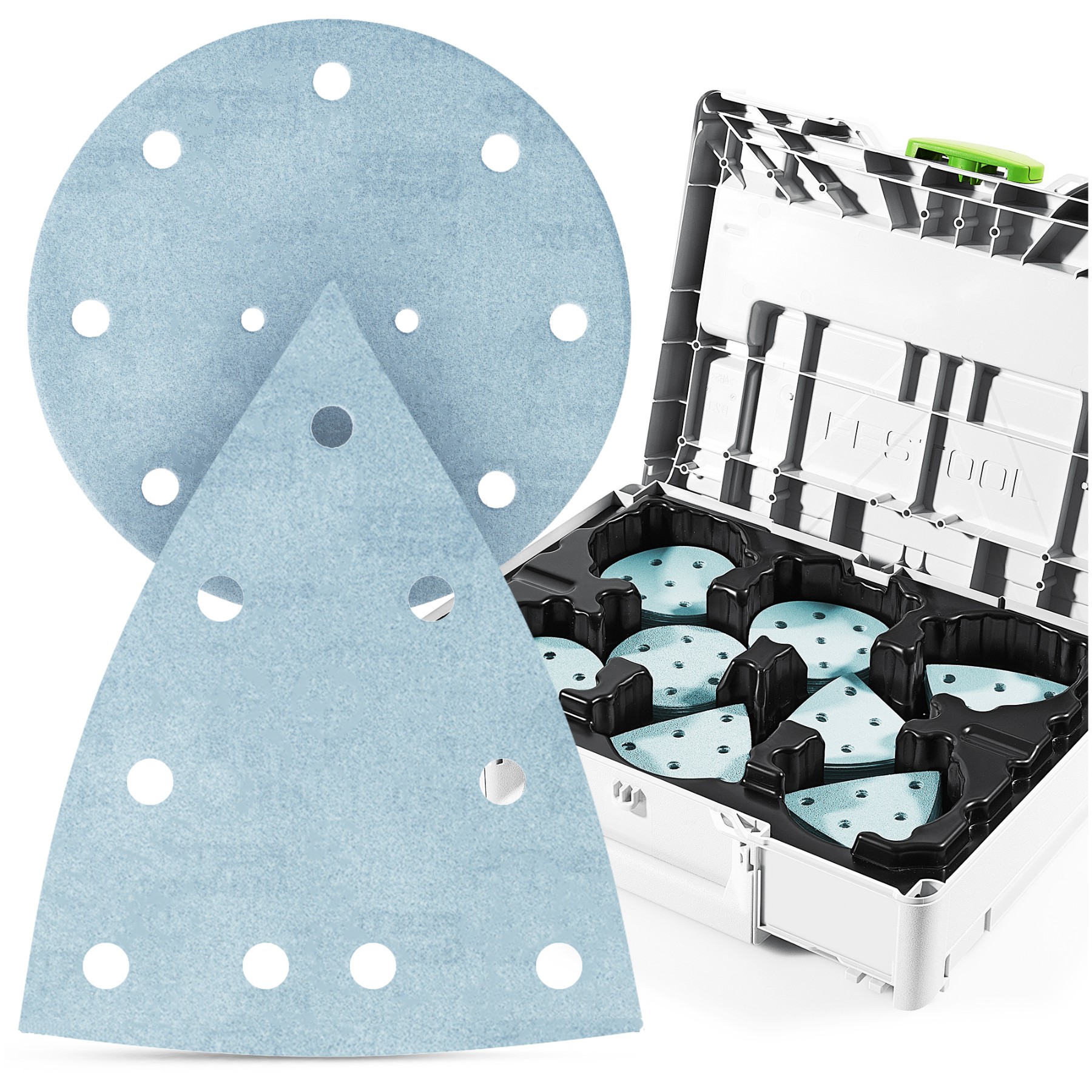 160 x Disky Brúsny papier Festool Brúsky 1D90/V93 Systainer