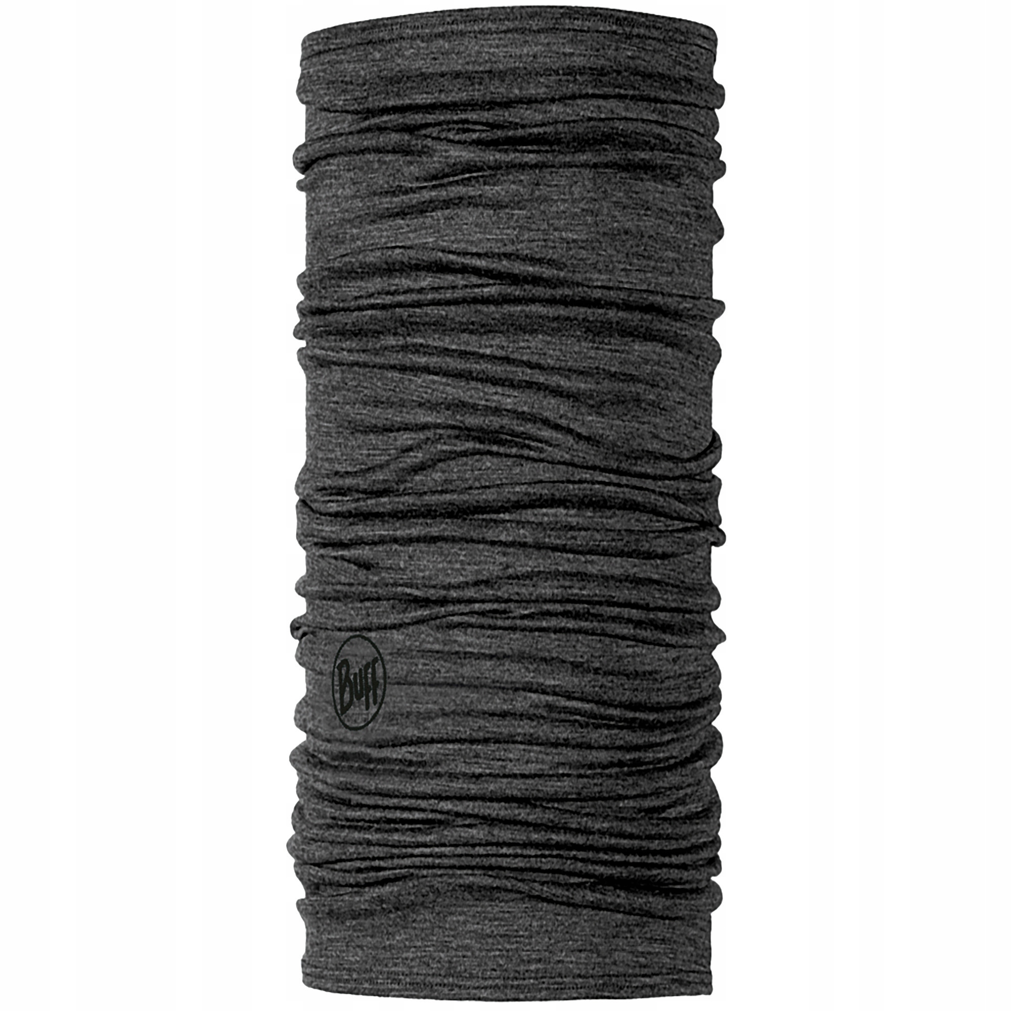 Buff Bandana buffka chusta z wełny Merino Lightweight kolor szary